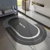Alfombrilla Absorbente de Barro de Diatomeas Alfombrilla para Suelo de Cocina Antideslizante Resistente al Aceite Limpiable Sin Lavado Alfombrilla para Suelo de Baño Alfombrilla de Suelo de Secado Rápido