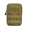 Mochila deportiva para exteriores, bolsa de accesorios, riñonera pequeña, bolsa de almacenamiento para amantes del ejército, bolsa táctica multifuncional con cremallera
