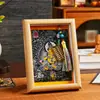 25 Anos Novo Moldura para Foto Thangka Impressa em Alta Definição Mesa Artesanal Núcleo de Pintura Dourada e Prateada Ornatos do Deus da Riqueza e Bodhisattva