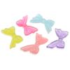 30 * 45mm transparente não poroso jelly color bow diy cocar artesanal acessórios para o cabelo material de cola creme