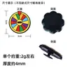 A série de sucesso da Amazon da noite para o dia de acessórios para tamancos, bolsas de praia, fivelas decorativas de borracha macia em PVC, fivelas de sapato DIY, acessórios para sapatos