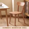 Cadeira de Jantar de Madeira Maciça Estilo Nórdico Cadeira com Encosto Casa Moderno Cadeira para Mesa de Jantar Simples Banqueta de Restaurante Comer Cadeira Louis