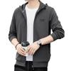 JP2024 Otoño Cárdigan de Punto con Capucha Chaqueta Deportiva Moda Masculina Casual talla extra Cardigan Suéter JC5531