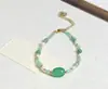 Pulsera nueva y exquisita para niña de primavera y verano, pulsera de perlas de agua dulce y ojo de gato con cuentas, regalo para estudiantes y novias, joyería para mujer