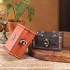 Caixa de Armazenamento de Madeira Vintage, Pequena Caixa de Joias, Caixa de Armazenamento de Acessórios Estilo Antigo, Organizador de Mesa, Adereço para Fotografia, Decoração para Casa