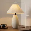 Vaso de Argila Estilo Wabi-Sabi Japonês Lâmpada de Mesa Vintage para Sala de Estar Quarto Mesinha de Cabeceira Modelo para Quarto Hotel Casa de Hóspedes Ornamento de Designer