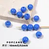 Cuentas Redondas de Colores Accesorios para Joyería DIY Cuentas Sueltas Hechas a Mano Arcoíris Color Completo Crema 10mm Accesorios para Pulseras Collares Cuentas