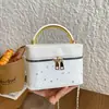 2026 Caja de Maquillaje Nueva Alta Apariencia Gran Capacidad Infantil Dama de Honor Bodas Recuerdos Bolso de Mano Bolso Cruzado al Hombro