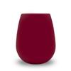 Explosiones Transfronterizas Copa de Vino Tinto de Silicona Taza de Agua para Acampar al Aire Libre Color Mixto Logo Imprimible Portátil Copa de Agua de Silicona de Color Sólido