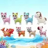 Balões de Animais Tendência de Tamanho Médio com Rodas para Decorações de Aniversário Infantil, Montagem de Eventos em Creches e Montagem de Barracas