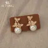 Joias Aitong Novos Brincos Borboleta Luxo Leve Temperamento Personalidade Mais Fáceis de Combinar Brincos Estilo Ins Coreano Brincos Exquisitos