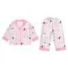 Pijama de Niña Melody Primavera y Otoño 2026 Nuevo Modelo Bebé Seda de Hielo Verano Delgado Ropa de Casa para Niños con Aire Acondicionado