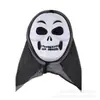 Máscara retro de Halloween, festival de fantasmas, fiesta de mascaradas, horror, calavera aterradora, máscara antigua de cara completa gritando
