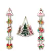 Amazon Transfronteiriça Nova Decoração de Natal Pendente de Porta Decoração de Feriado Cortina de Porta de Natal Pingente Suprimentos para Decoração de Festa