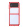 Adequado para Capa de Celular Samsung Z Flip6 Capa de Celular Acrílica Transparente Anti-Queda Samsung Galaxy Z Flip6