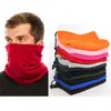 Bufanda de forro polar para deportes al aire libre para hombres y mujeres en invierno, máscara de ciclismo, cubierta para el cuello con cordón multifunción, gorro