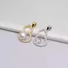 Accesorios DIY collar con colgante de calabaza de plata S925 para mujer, engaste de perla 645. Vendido 3