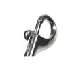 En Stock Gancho Simple de Acero Inoxidable 316, Gancho de Buceo, Gancho P, Mosquetón de Resorte Giratorio, Clip para Perro, Gancho para Correa de Mascota