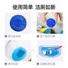 Limpiador automático de inodoros con burbujas azules, limpiador de inodoros, desodorante, desodorante, fragancia, limpiador de inodoros, artefacto con fragancia