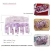 Amazon Pinza de Ácido Acético Color Carey Coreano Distintivo Pinza Tiburón Dientes de Pelo Asimétricos Pasador Retro Accesorios para el Cabello