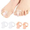 Separador de Dedos de Furo Único, Joanete, Ortese para Dedos Sobrepostos do Osso do Hallux, Separador de Pé com Plugue de Esponja Ajustável