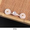 Nuevo Hanfu estilo chino con hebilla de pan de nudo, cuenta de jade, hebilla de pan de una sola palabra, cuenta dorada fragante, estilo nacional, botones tejidos a mano, accesorios de decoración para cheongsam