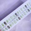 Combinación 1 tira de uñas con acabado de ojo de gato, venta al por mayor, 30 piezas de parche de uñas postizas desmontables de alta calidad