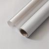 Papel de Regalo Impermeable Textura de Seda Satén Perlado Película Gruesa Plateada Flash Envoltura Papel para Flores Suministros para Florería Materiales para Empaque de Flores Venta al Mayoreo