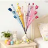 Tulipanes Artificiales de Espuma para Pascua, Huevos de Colores, Esquejes de Caña, Decoraciones Festivas, Adornos para Decoración del Hogar, Transfronterizo