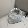 Europa e Estados Unidos cross-border bolsa feminina brilhante strass bolsa de mão corrente bolsa de jantar ombro pendurado comércio exterior bolsa feminina atacado