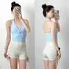 Top de Yoga para Mujer con Almohadillas en el Pecho, Hermoso Diseño en la Espalda, Sujetador Deportivo Adelgazante, Top de Entrenamiento Pilates Fitness