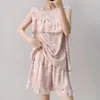Pijama Familiar de Algodón y Seda para Mujer, Camisola sin Mangas de Rayón, Fresca y Cómoda, Adecuada para Usar en Casa y al Aire Libre, Conjunto de Verano