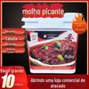 Molho Picante Qingmei de Chongqing 10kg Molho de Legumes Mistos Molho de Pimenta de Sichuan Molho para Fondue Picante Marca Antiga Comercial