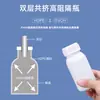 Botella Partición de Alta Resistencia Botella Química HDPE Sellada Fuerte Resistente a la Corrosión Botella de Muestreo Veterinario Alta Temperatura 10-500ml Botella de Pesticida