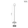 # Cartão de Assento em Aço Inoxidável, Cartão de Mesa de Casamento, Suporte para Cartão de Mesa, Cartão de Visita, Cartão de Exibição para Cartão de Mesa de Buffet de Hotel Restaurante