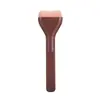 Nuevo Pincel para Base de Maquillaje Ultra Delgado de una Sola Pieza con Forma de Lengua Ancha, Cabeza Plana y Cerdas Suaves, Herramienta de Belleza que No Deja Marcas ni Absorbe Polvo