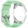 Viento claro adecuado para el modelo de reloj de bolsillo AP co-branded Swatch Royal Pop, caja transparente + correa de silicona