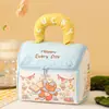 Bolsa de regalo para el primer cumpleaños del bebé, caja de regalo para el primer cumpleaños, caja de dulces de embalaje para un año, recuerdo de fiesta de cumpleaños, caja de regalo de bolsa de dulces portátil