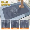 Alfombrilla de baño absorbente de tierra de diatomeas transfronteriza, alfombrilla antideslizante para el suelo para la entrada del baño y el inodoro, adecuada para lavabos y baños