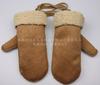 Luvas masculinas e femininas carro elétrico atacado imitação de pele integrada inverno quente pele artificial pele de cordeiro forro de lã espessadas