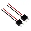 Cable de toma de corriente para coche led hid h1h7t10 conector con cable línea de extensión impermeable 9005 conector macho y hembra