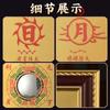 Adornos de cobre personalizados de la ciudad de Shanhai. Chismes del hogar. Colgante de la ciudad de Shanhai. Placa de cobre. Espejo convexo. Artesanías. Fábrica al por mayor.
