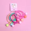 Cuerda para el cabello anudada colorida para niños, linda banda para el cabello de Mickey, cuerda para el cabello trenzada para bebé, no daña el cabello, liga para el cabello, accesorios para el cabello al por mayor para mujer