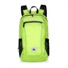 Mochila Dobrável Colorida Transfronteiriça, Mochila Leve para Exterior, Mochila de Armazenamento Esportivo de Viagem de Grande Capacidade com Impressão de Logo