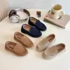 Zapatos elegantes sin cordones para niños, nuevos zapatos casuales de primavera y otoño para niños, mocasines versátiles de suela suave para bebé