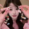 Pendientes de Borla de Flor Colorida Dopamina para Mujer, Pendientes Únicos y Hermosos para Vacaciones en la Costa, Pendientes Súper Populares 2026