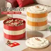 Caja de Dulces Dividida para Año Nuevo para Uso Doméstico, Mesa de Café de Sala de Estar, Bandeja Multifuncional de Lujo Ligero con Compartimentos para Frutos Secos, Semillas, Snacks y Frutas Deshidratadas