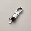 Llavero de cuerda trenzada de fábrica, accesorios de ferretería, hebilla de herradura, colgante para llave de coche, accesorios de moda para coche