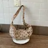 Bolso de Mujer de Lunares 2026 Nuevo de Moda Verano Gamuza Maillard Bolso de Hombro Gran Capacidad Bolso Cruzado Tipo Dumpling