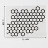 Adesivos de motocicleta de favo de mel direto da fábrica, decalques de luzes de carro, protetor solar à prova d'água, adesivos decorativos criativos para para-choques